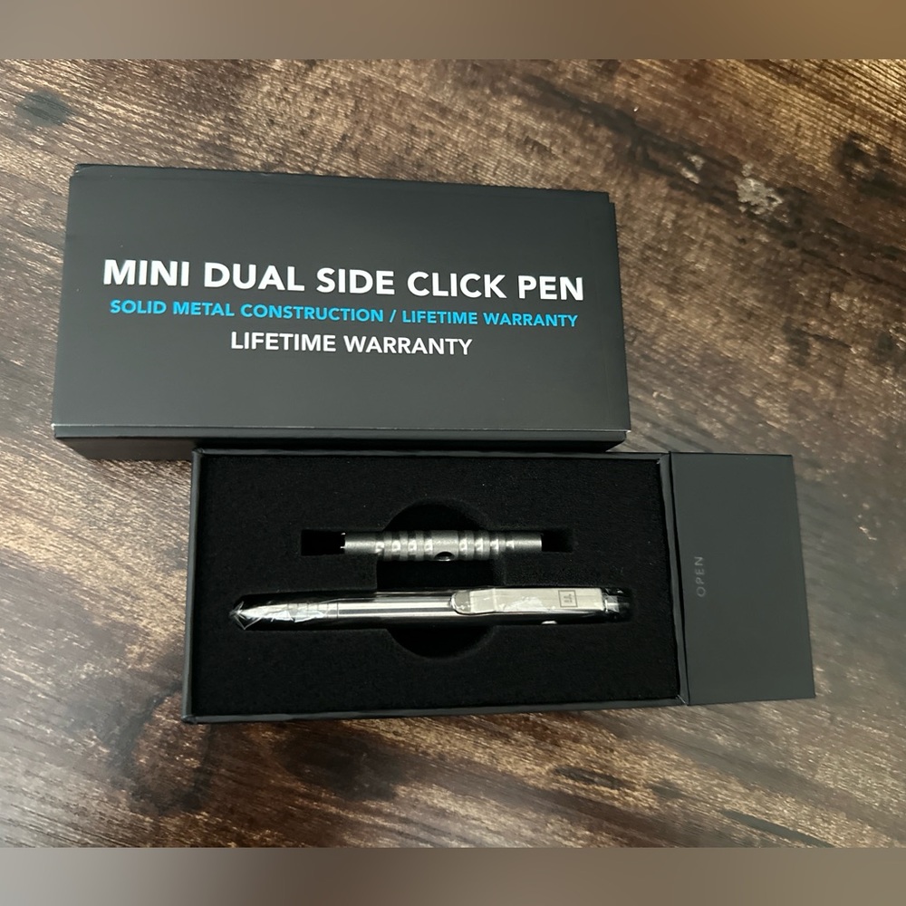 Mini Dual Side Click Pen by Big Idea Design